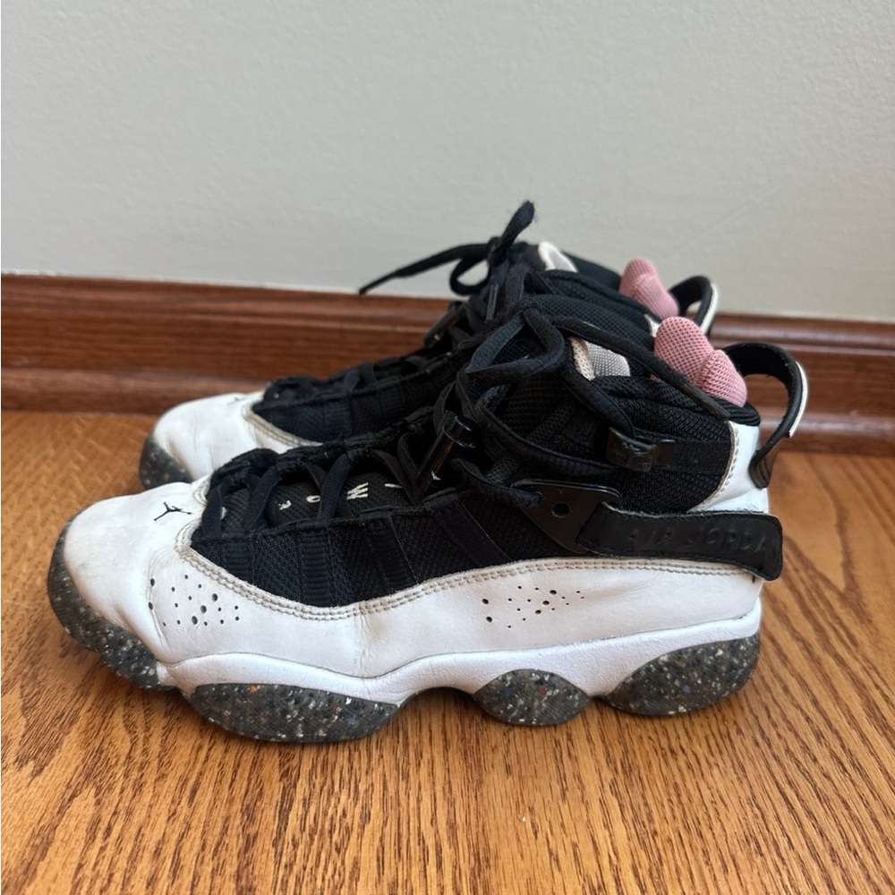Air Jordan 6 Rings ‘Grind Rubber’ Shoes Size 4Y
